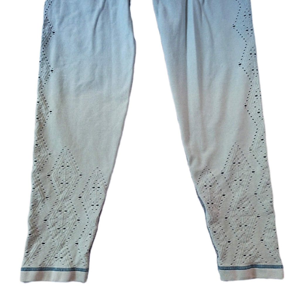 Victoria's Secret Light Blue Leggings - Picture 3 of 4